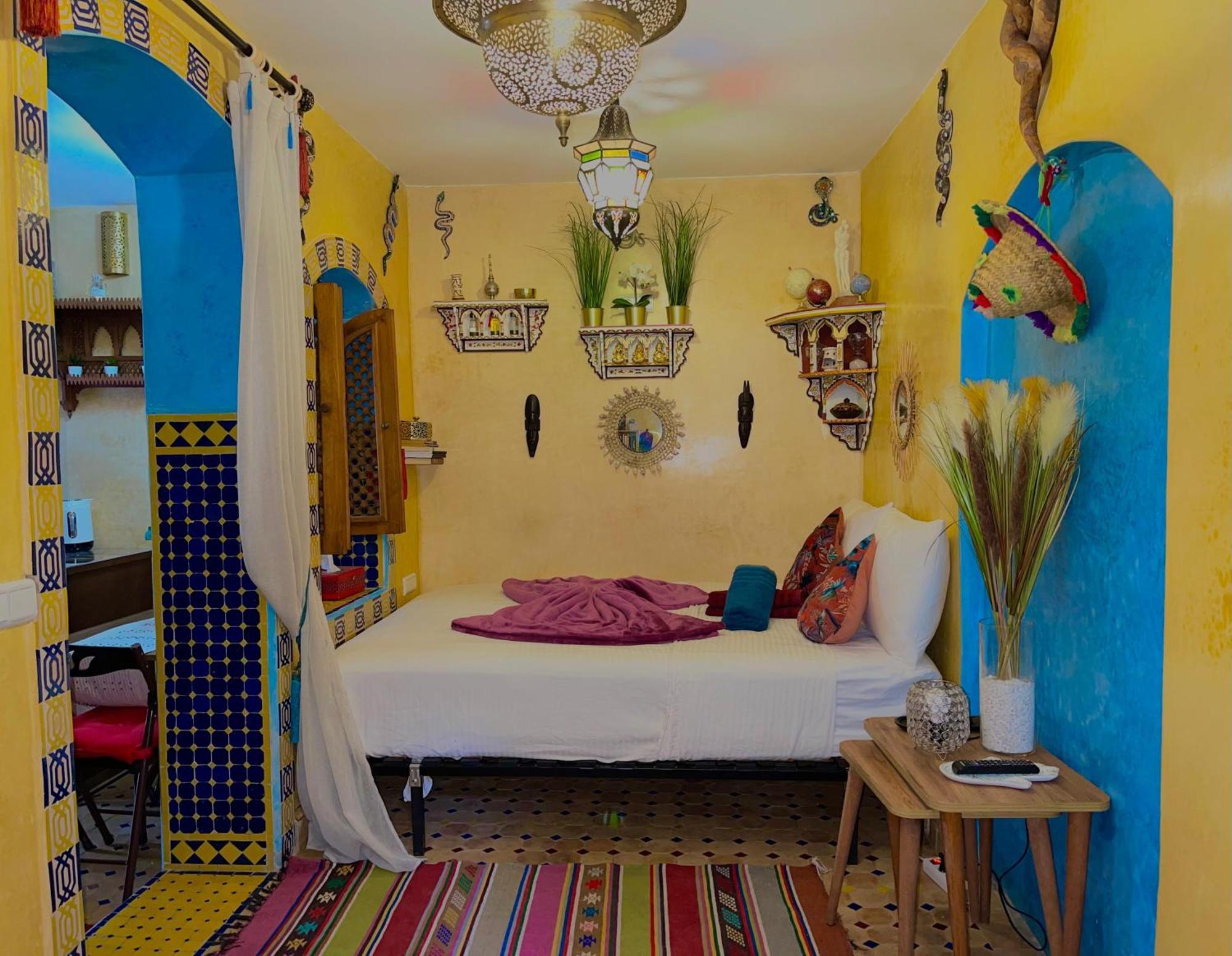 Dar Sandra Moroccan Tiny House Танжер Экстерьер фото